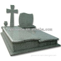 double granite tombstone
